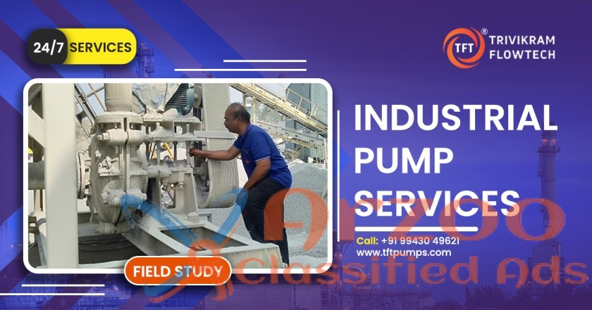 Chemical Industrial Pump Services in India