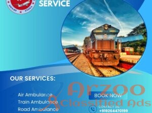 Use MPM Train Ambulance Service in Jamshedpur with
