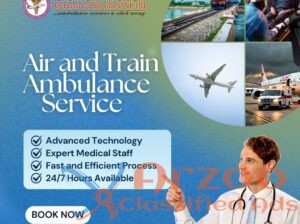 Air and Train Ambulance Services in Patna