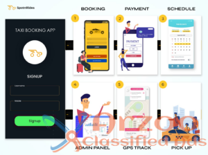 Taxi Fleet Management App Development – SpotnRides