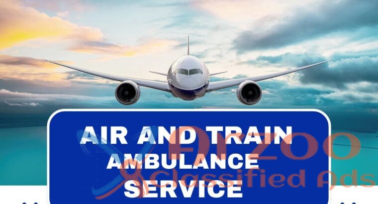 Air and Train Ambulance Services in Allahabad
