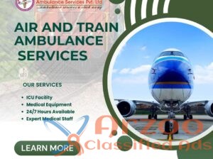 Air and Train Ambulance Services in Jamshedpur