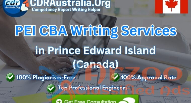 PEI CBA Writing Services – in Prince Edward Island