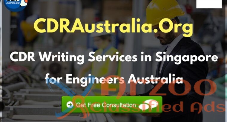 Best CDR Writing Services In Singapore