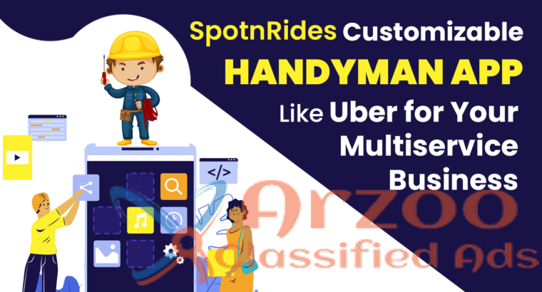 Create Your Handyman App Like Uber – SpotnRides