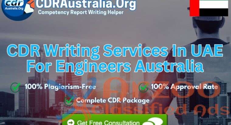 CDR Writing Services In UAE – Hire Professionals