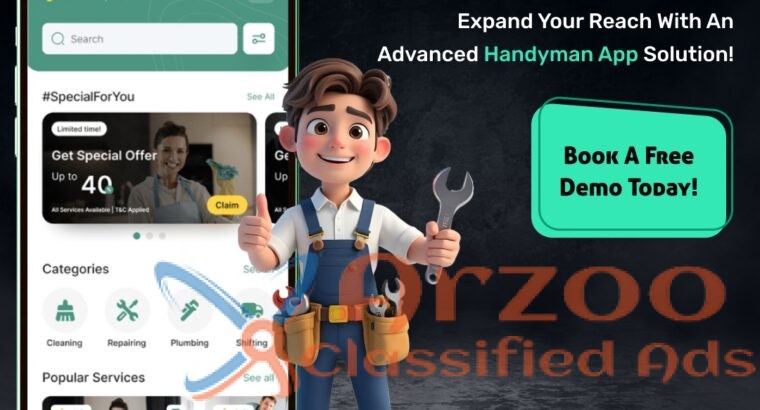 DevelopYour Uber-Like Handyman App with SpotnRides