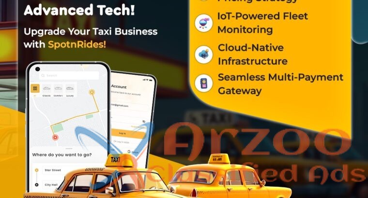 Transform Manual Taxi Operations with SpotnRides