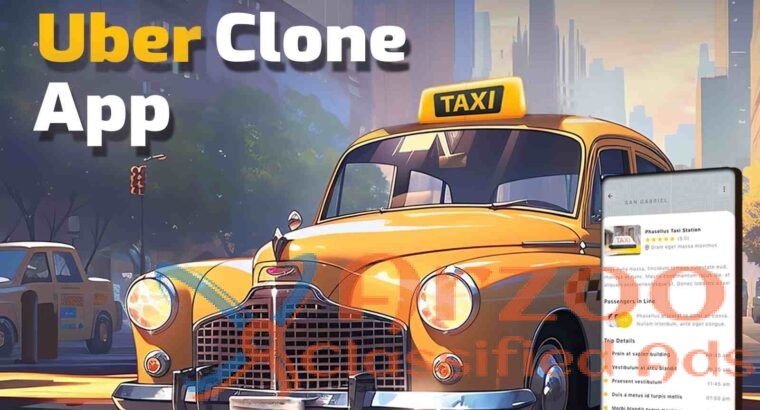 Uber Clone App Development Solution- SpotnRides