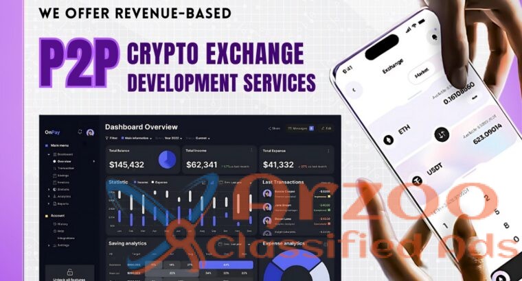 End-to-End P2P Crypto Exchange Development