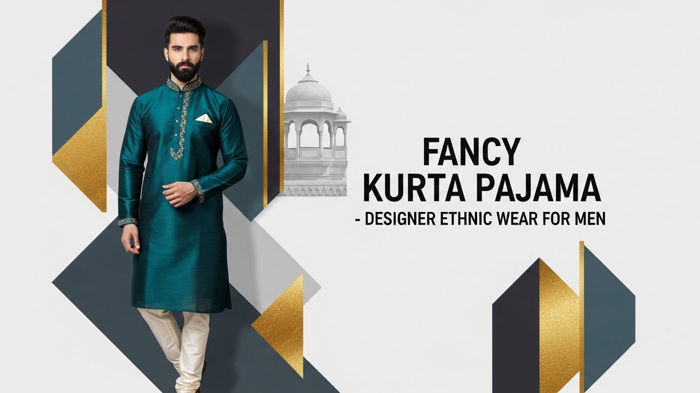 Fancy Kurta Pajama – Designer Ethnic Wear for Men