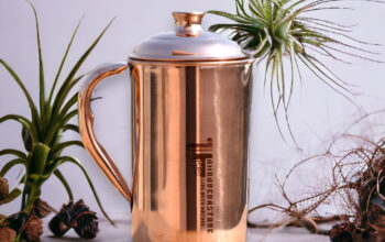 Pure Copper Plain Jug for Healthful Hydration
